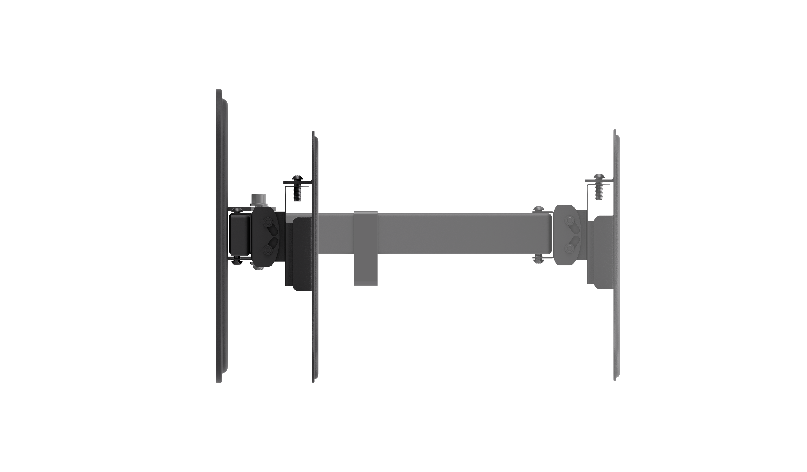 VGSOLID 111 – Suport de perete compact, complet mobil, pentru televizoare și monitoare de 13″–32″