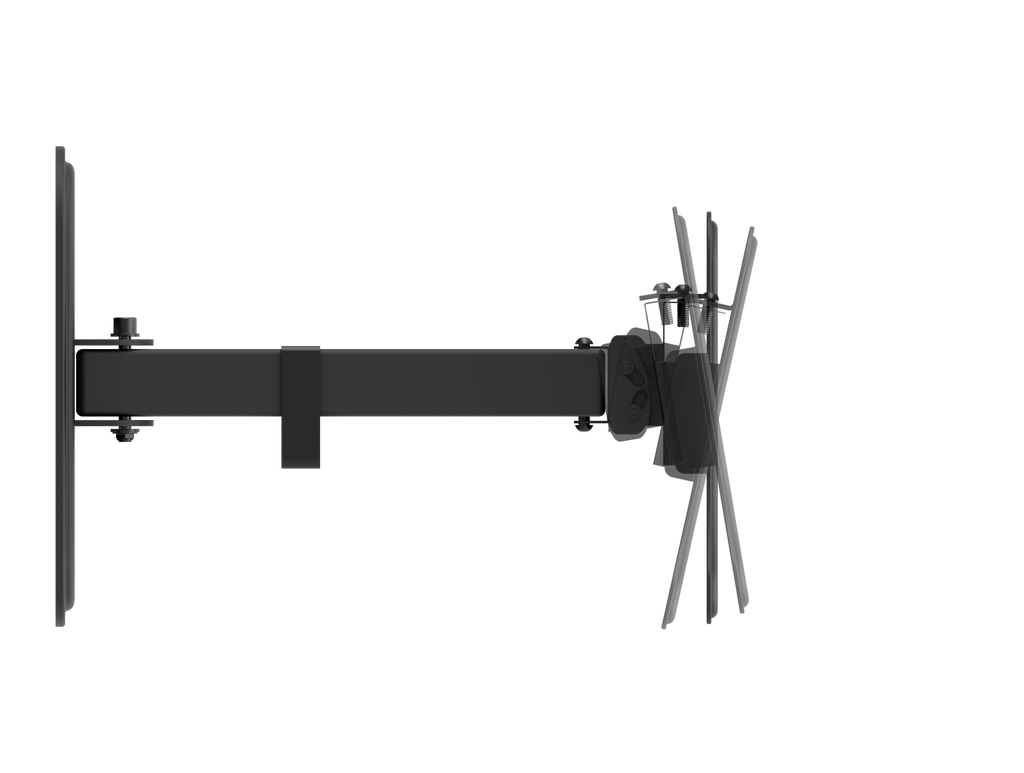 VGSOLID 111 – Suport de perete compact, complet mobil, pentru televizoare și monitoare de 13″–32″
