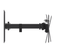 VGSOLID 111 – Suport de perete compact, complet mobil, pentru televizoare și monitoare de 13″–32″