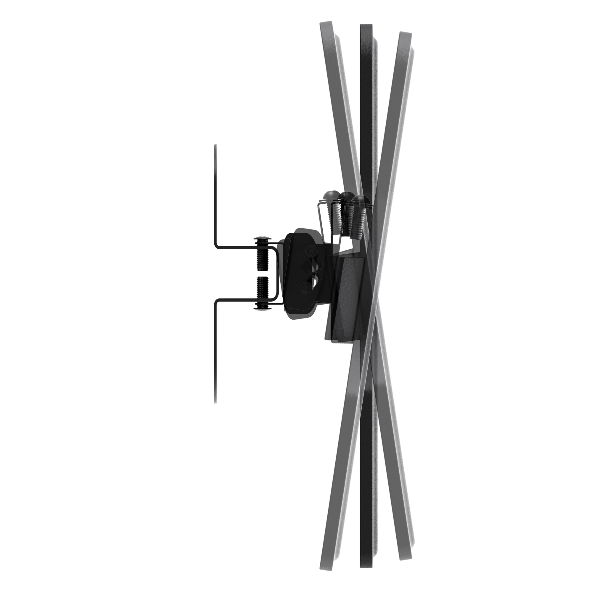 VGSOLID 220 – Suport TV de perete mobil pentru ecrane de 23″–43″
