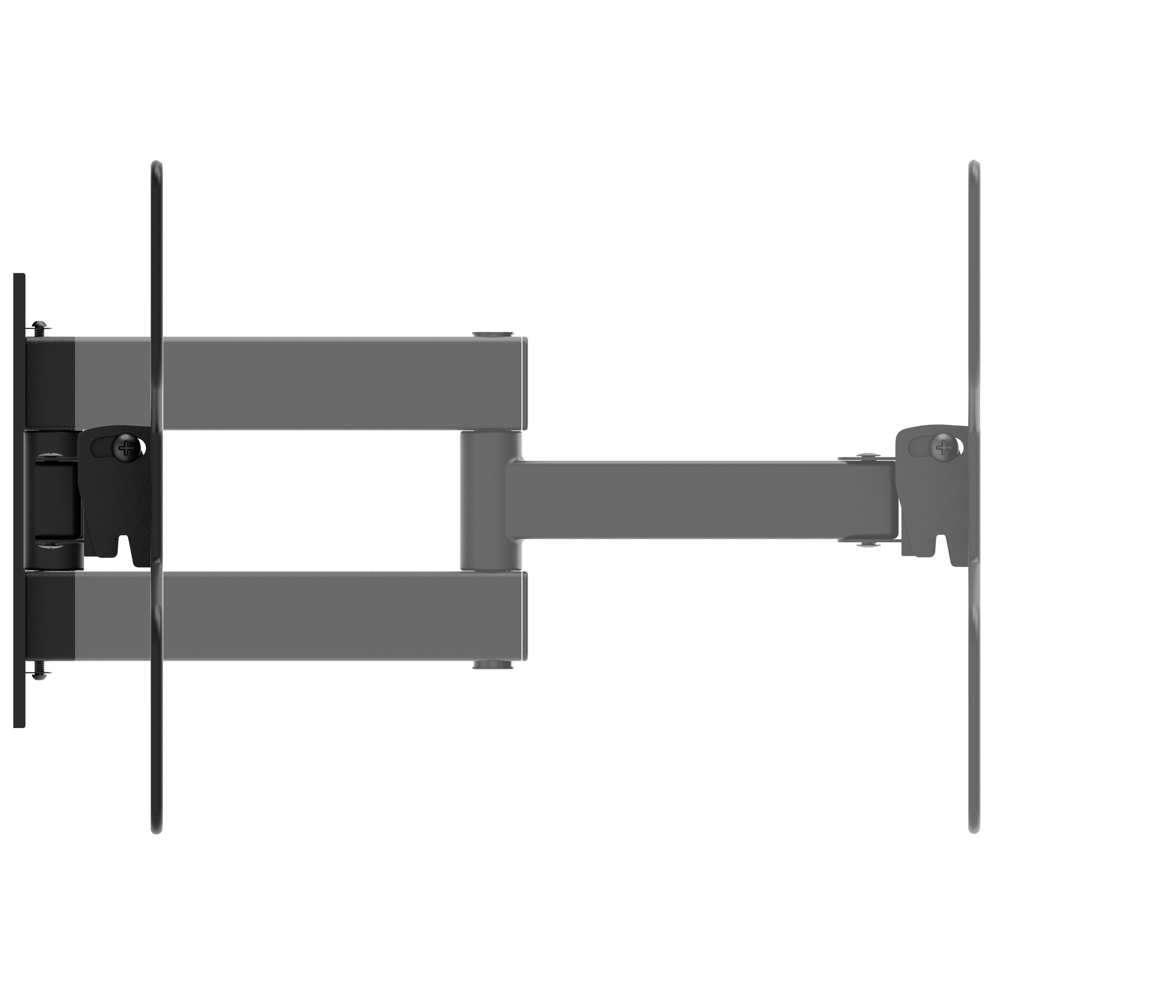 VGSOLID 223 – Suport de perete TV cu braț lung, cu mișcare completă, pentru ecrane de 23″–43″