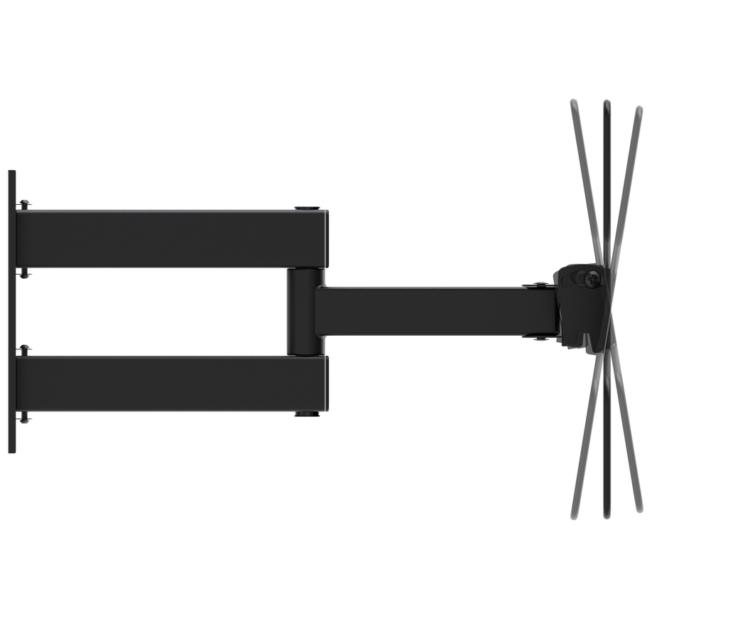 VGSOLID 223 – Suport de perete TV cu braț lung, cu mișcare completă, pentru ecrane de 23″–43″