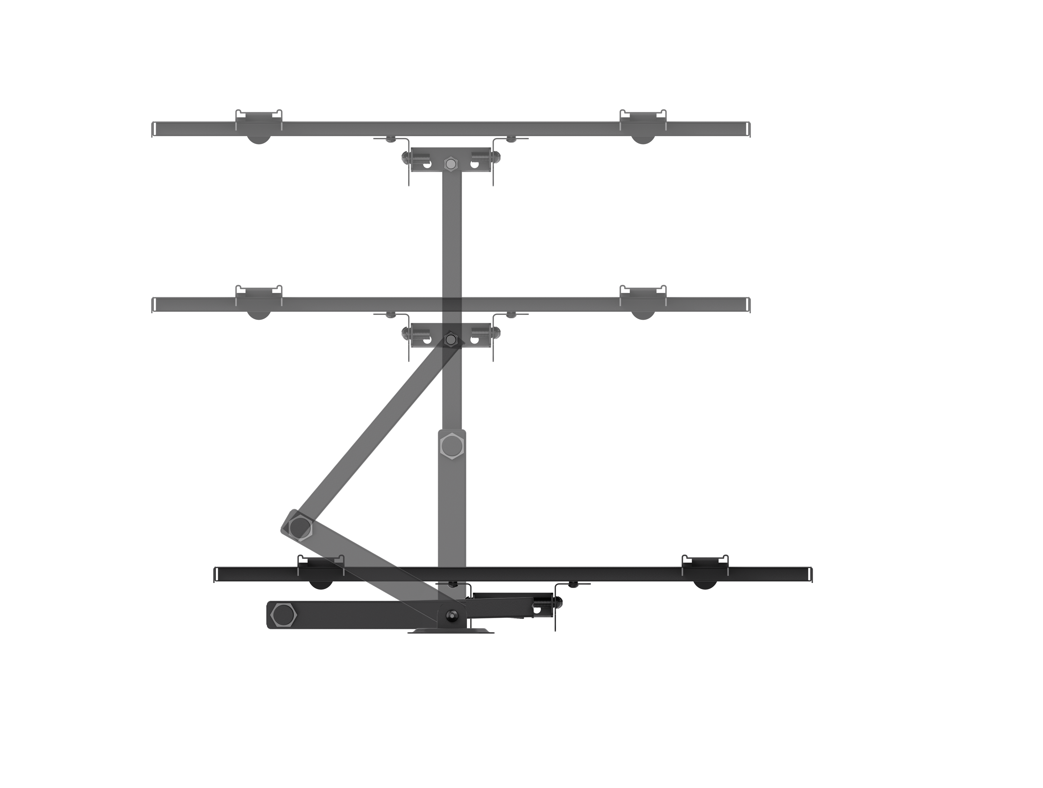 VGSOLID 443 – Suport TV de perete articulat cu mișcare completă pentru televizoare de la 32″ la 55″