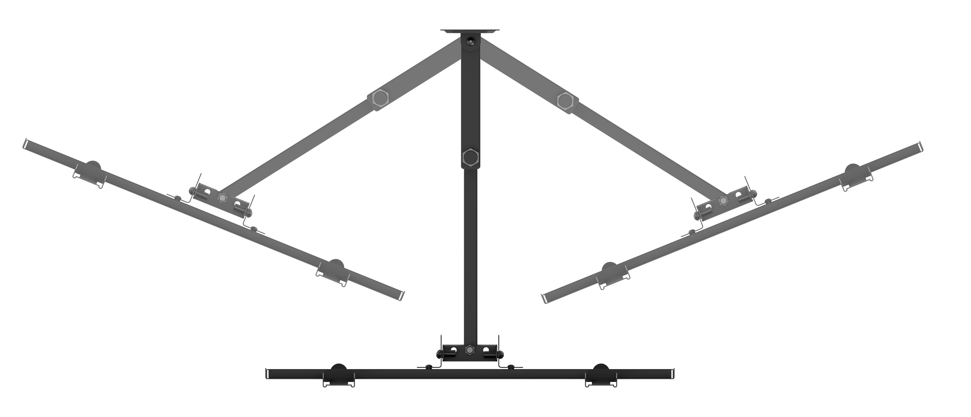 VGSOLID 443 – Suport TV de perete articulat cu mișcare completă pentru televizoare de la 32″ la 55″