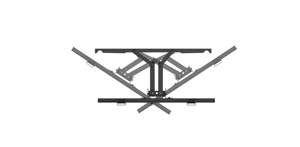 VGSOLID 446 – Suport TV de perete articulat cu mișcare completă pentru ecrane de 32″–70″