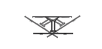 VGSOLID 446 – Suport TV de perete articulat cu mișcare completă pentru ecrane de 32″–70″