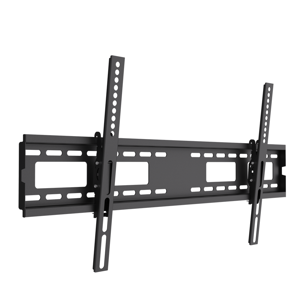 VGSOLID 48T XL – Suport de perete TV înclinabil, de mare rezistență, pentru ecrane de 43″–90″