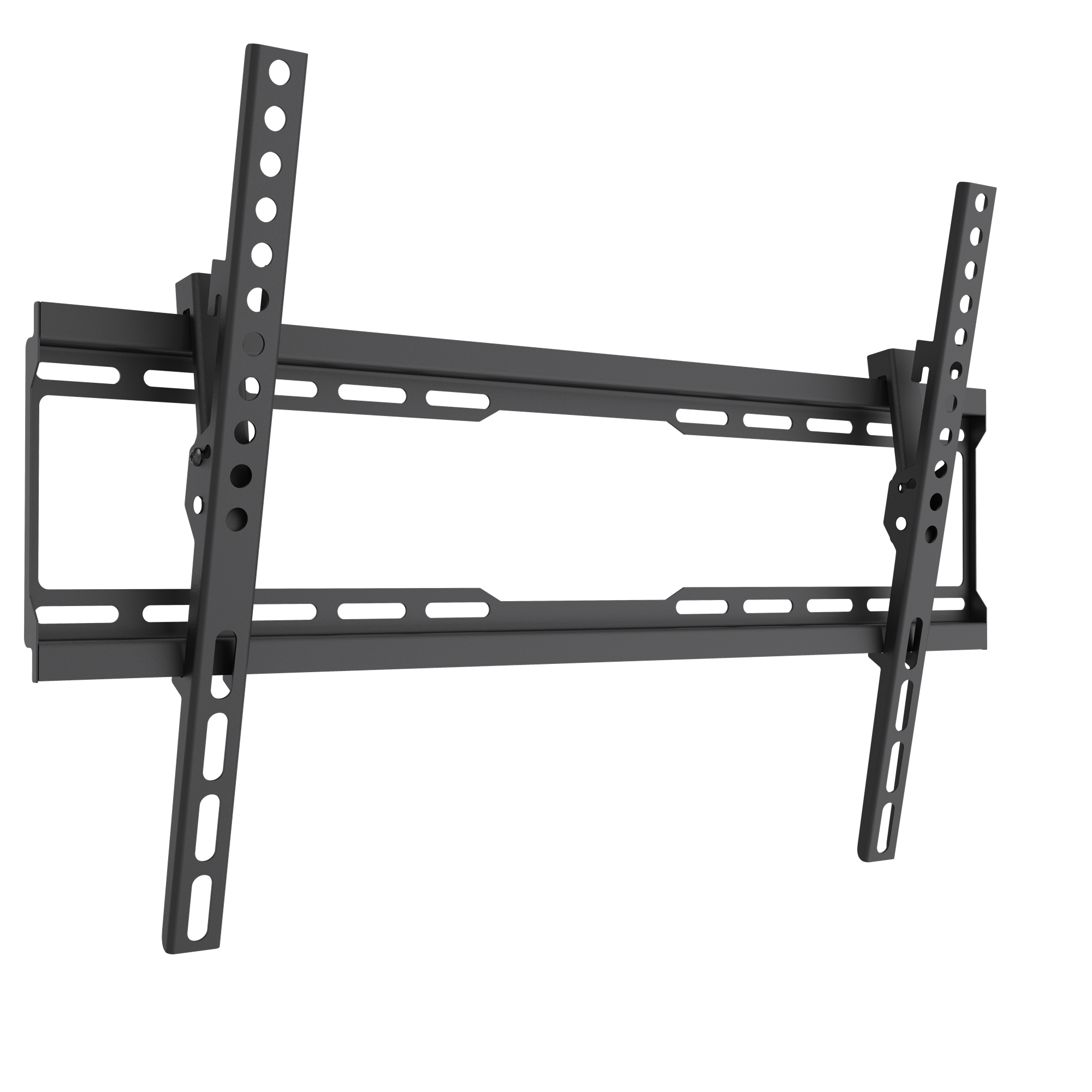 VGSOLID 46T – Suport TV de perete subțire, cu înclinare, pentru ecrane de 37″–80″