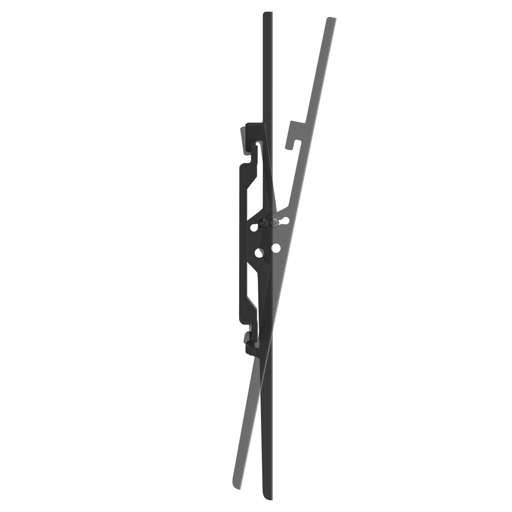 VGSOLID 46T – Suport TV de perete subțire, cu înclinare, pentru ecrane de 37″–80″