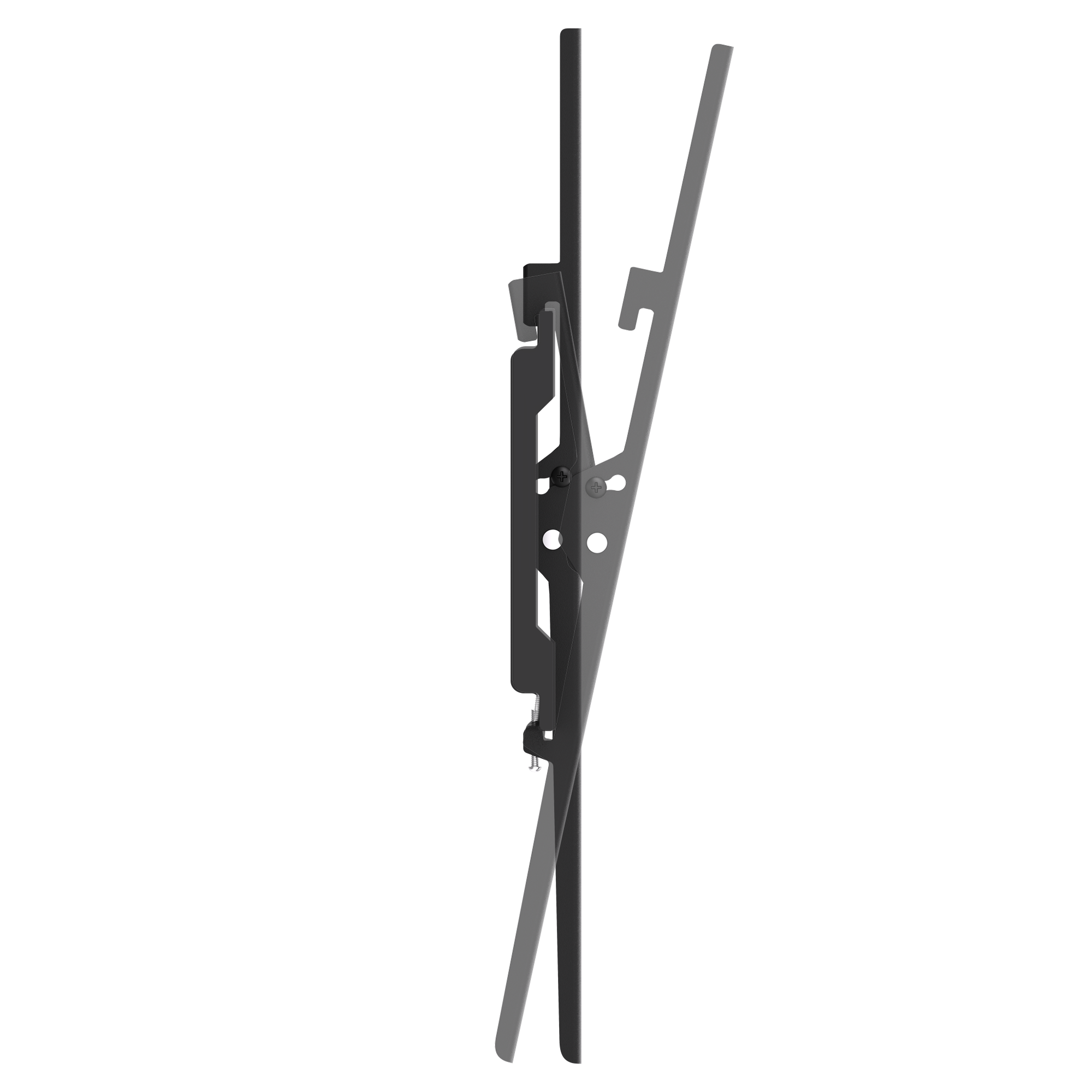VGSOLID 44T – Suport TV de perete subțire, înclinabil, pentru ecrane de 32″–70″