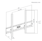 VGSOLID 44ST Max – Slim Tilt TV Wall Mount for 32″–75″ Screens