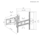 VGSOLID 44T – Slim Tilt TV Wall Mount for 32″–75″ Screens